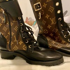 Louis Vutton combat boots… AUTHENTIC!!!!